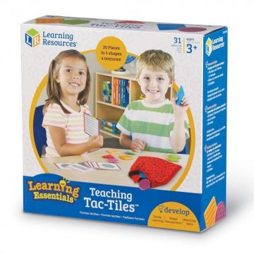 Set tactil - Texturi si forme, Learning Resources, 2-3 ani +