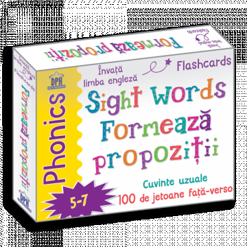 Sight words - Formeaza propozitii - Jetoane Limba Engleza