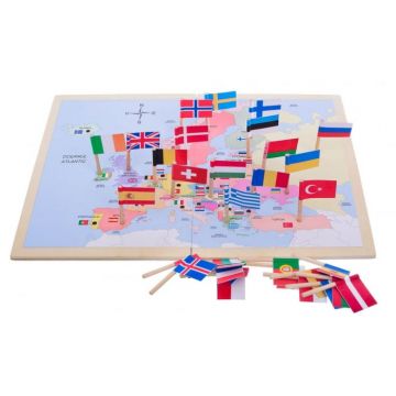 Steagurile Europei, Joc educativ de geografie, +6 ani