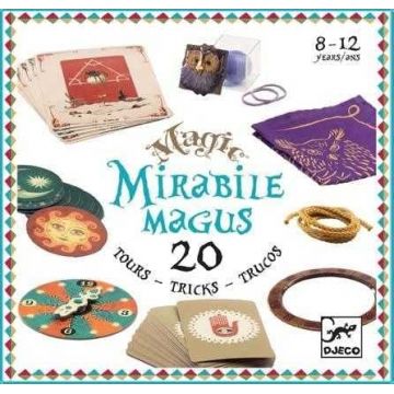 Colectia magica Djeco Mirable Magus, 20 de trucuri de magie, 6-7 ani +