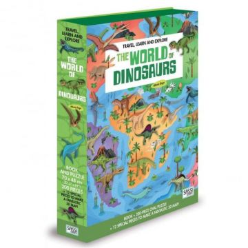 Cunoaste si exploreaza - Lumea dinozaurilor, Sassi, 6-7 ani +