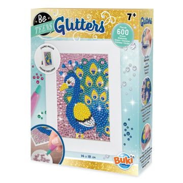 Glitters - Paun, BUKI France, 6-7 ani +