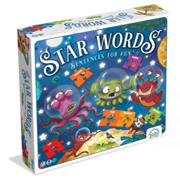 Joc educativ Smarty Puzzle- Star Words, CreativaMente, 6-7 ani +