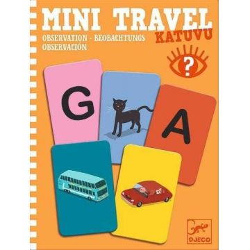 Mini travel Djeco joc de observatie, 2-3 ani +