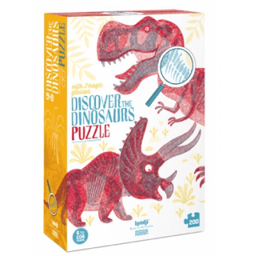 Puzzle Londji, Descopera dinozaurii, 6-7 ani +