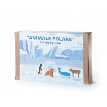 Set animale polare, Marc toys, 2-3 ani +