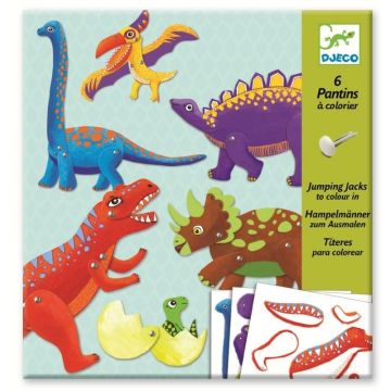 Dinozauri in miscare, Djeco, 6-7 ani +