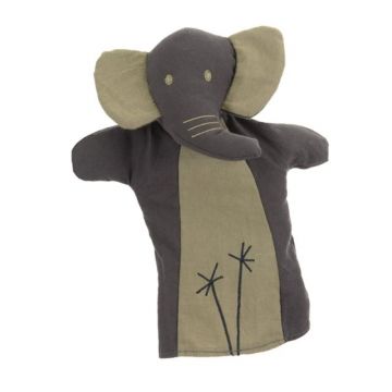 Elefant papusa de mana, Egmont Toys, 0-1 ani +