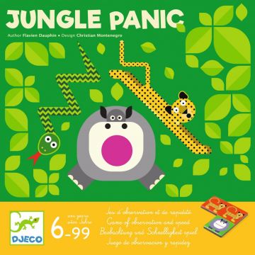 Joc de logica Panica in jungla, Djeco, 6 - 9 ani
