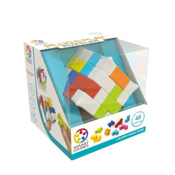 Smart Games - Plug Play Puzzler, joc de logica cu 48 de provocari, 6+ ani