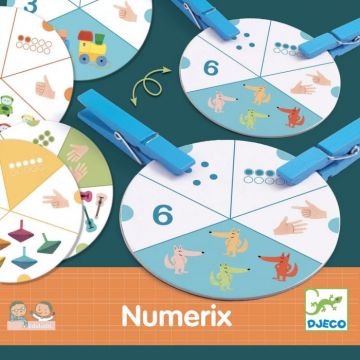Numerix Djeco, joc cu calcule, 4-5 ani +