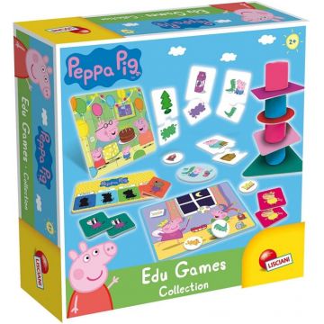 Prima mea colectie de jocuri - Peppa Pig, LISCIANI, 2-3 ani +