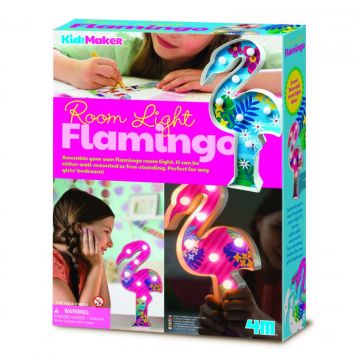 Set creativ DIY - Lumina pentru camera Flamingo, + 5 ani