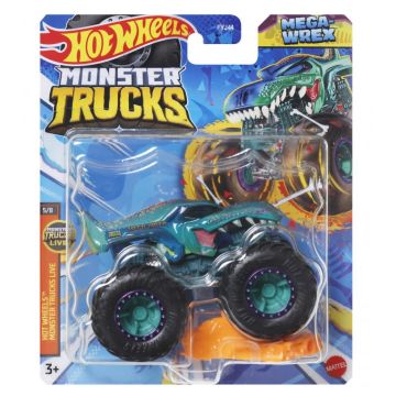 Hot Wheels Monster Truck Masinuta Mega Wrex Scara 1:64