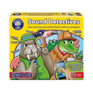 Joc educativ Sunetul Detectivilor SOUND DETECTIVES, Orchard Toys, 3 ani+