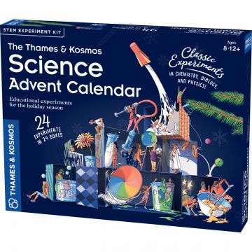 Kit STEM Calendarul stiintific de Advent, 8-12 ani