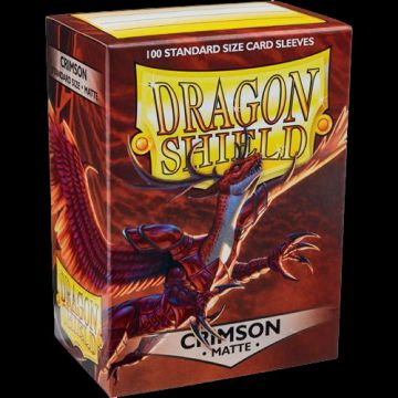 Sleeve-uri Dragon Shield Matte Sleeves 100 Bucati - Crimson