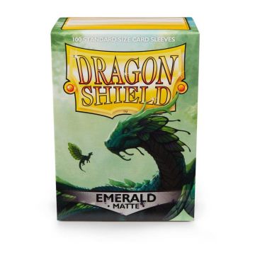 Sleeve-uri Dragon Shield Matte Sleeves 100 Bucati - Verde smarald