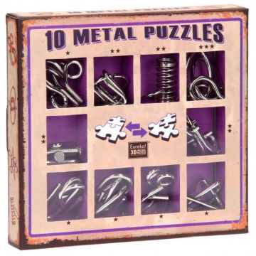10 Metal Puzzles Set - Mov