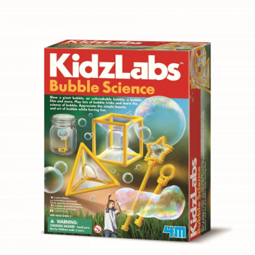 Kit stiintific cu baloane de sapun KidzLabs, +5 ani