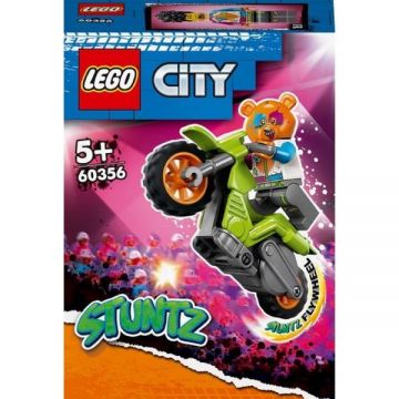 Lego City - Motocicleta de cascadorie cu urs