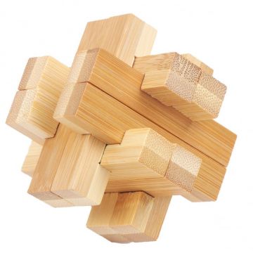 Puzzle 3D Croas Road Puzzle, Bambus