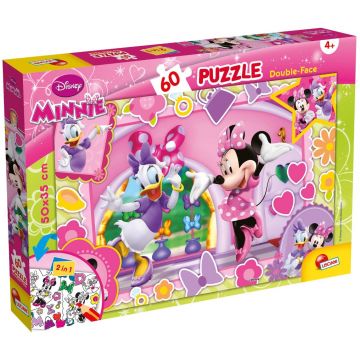 Puzzle Lisciani, Disney Minnie Mouse, Plus, 60 piese