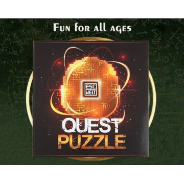 ESC WELT-QUEST Puzzle- din lemn pentru adulti si copii - Joc in aer liber si de calatorie