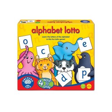 Joc educativ loto in limba engleza Alfabetul ALPHABET LOTTO