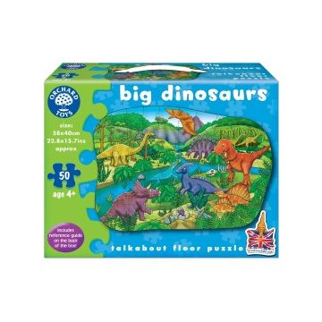 Puzzle de podea Dinozauri (50 piese) BIG DINOSAURS