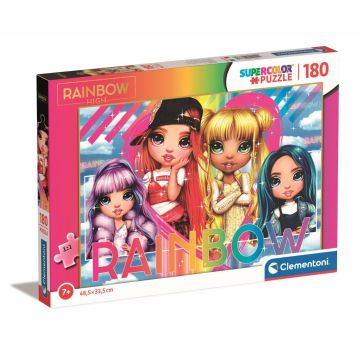 Puzzle Clementoni, Rainbow High, 180 piese