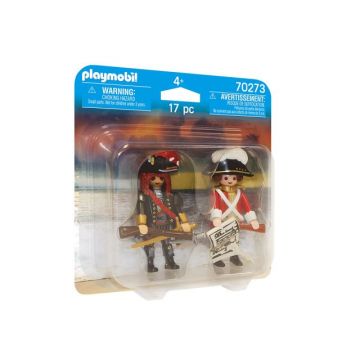 Playmobil PM70273 Set 2 Figurine Pirat Si Soldat