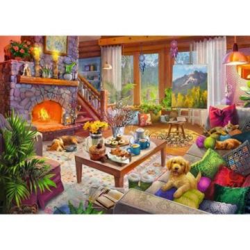 Puzzle Cabana Cozy, 1000 Piese