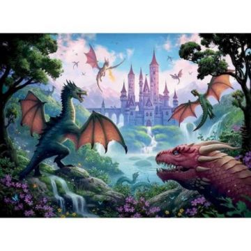 Puzzle Dragoni, 300 Piese