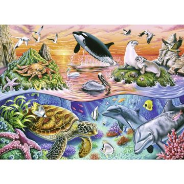 Puzzle Minunatul Ocean, 100 Piese