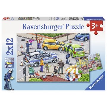 Puzzle Politie, 2X12 Piese