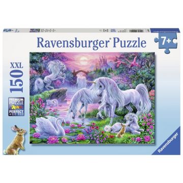 Puzzle Unicorni La Apus, 150 Piese