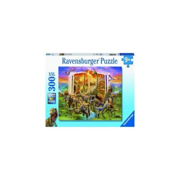 Puzzle Cartea Dinozaurilor, 300 Piese