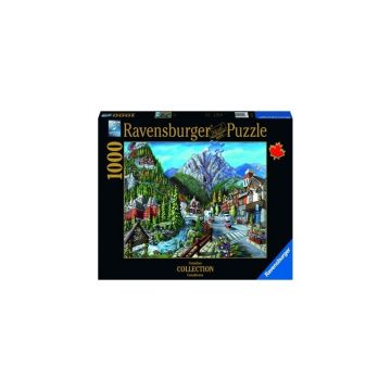 Puzzle Orasul Banff, 1000 Piese