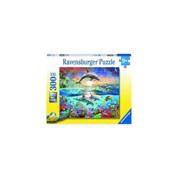 Puzzle Paradisul Delfinilor, 300 Piese