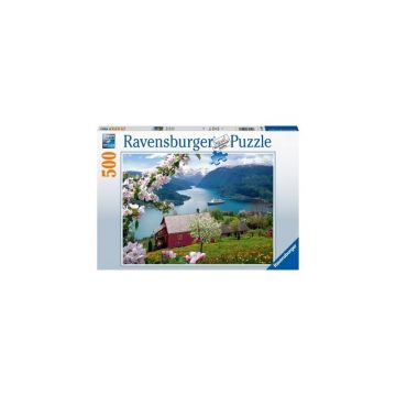 Puzzle Peisaj Montan, 500 Piese