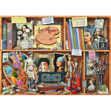 Puzzle Cabinetul Artistului, 1000 Piese