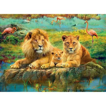 Puzzle Familie De Lei, 500 Piese