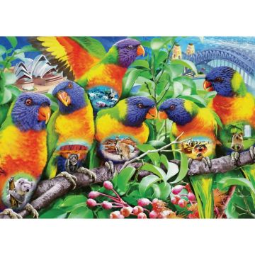 Puzzle Tinutul Loriinilor, 1000 Piese