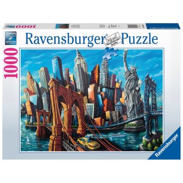 Puzzle Obiective Din New York, 1000 Piese