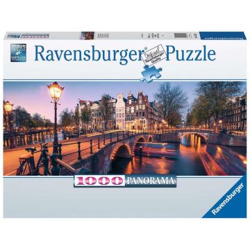 Puzzle Noaptea In Amsterdam, 1000 Piese