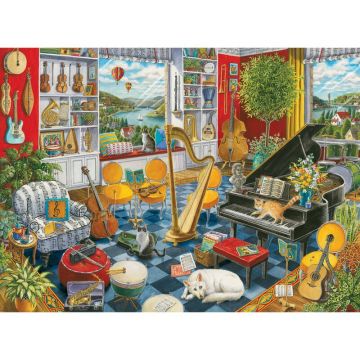 Puzzle Sala De Muzica, 500 Piese