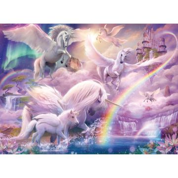 Puzzle Unicorni, 100 Piese