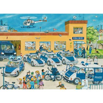 Puzzle Politie, 100 Piese