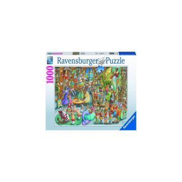 Puzzle Noaptea In Librarie, 1000 Piese